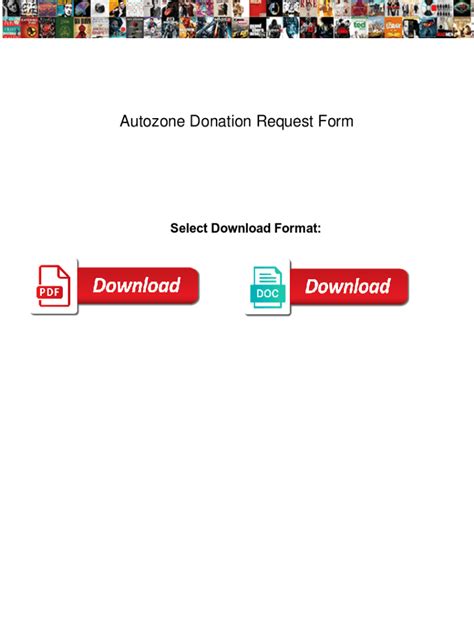 how do i apply for autozone|auto zone donation request.